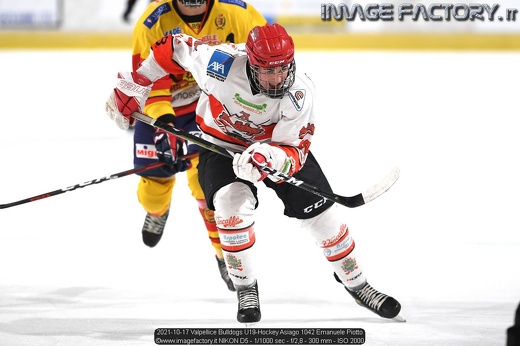 2021-10-17 Valpellice Bulldogs U19-Hockey Asiago 1042 Emanuele Piotto